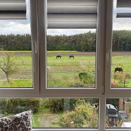 Wunderschoene Ferienwohnung Auf Dem Bauernhof Greven Kültér fotó