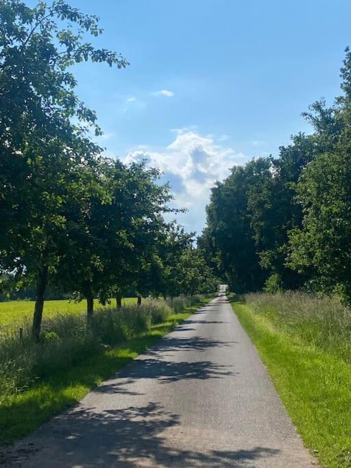 Wunderschoene Ferienwohnung Auf Dem Bauernhof Greven Kültér fotó