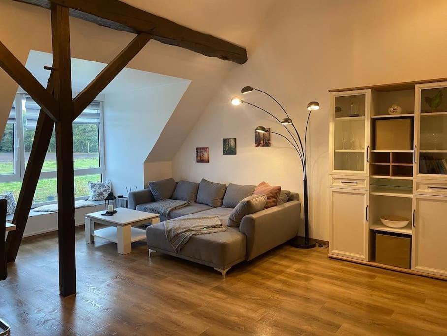 Wunderschoene Ferienwohnung Auf Dem Bauernhof Greven Kültér fotó