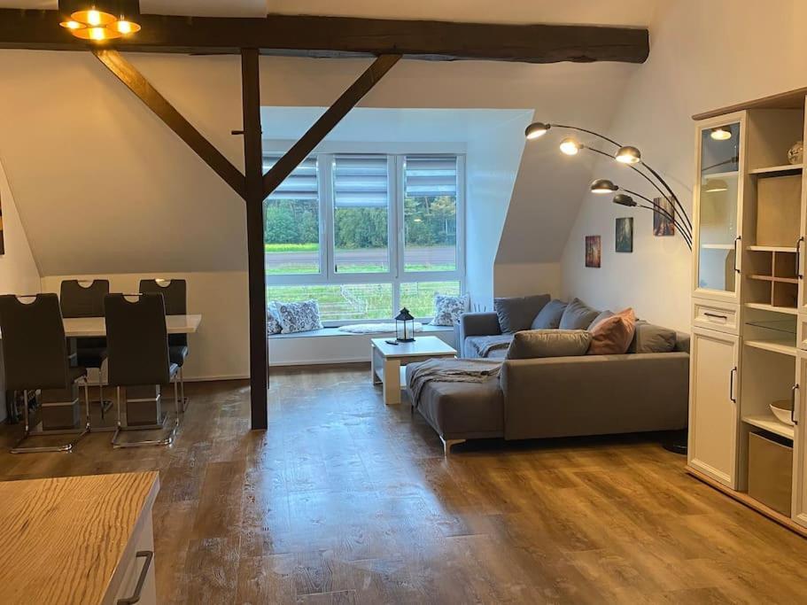 Wunderschoene Ferienwohnung Auf Dem Bauernhof Greven Kültér fotó